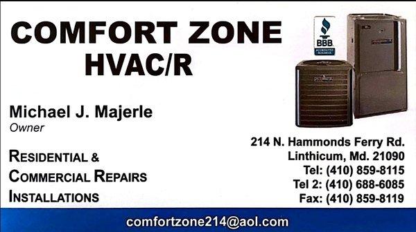 ComfortZone HVAC/R