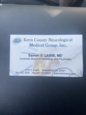 Kern County Neurological Medical Group