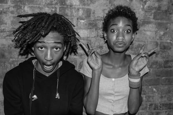 Willow Smith & Jaden Smith at the Beats By Dre Store in SOHO, NYC. photo by MOKM Creative Services