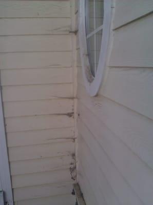 Dirty Buildings_ hasn't been cleaned in over 4 years (cobwebs, leaves, dirt, etc.). Outside windows are nasty as well.