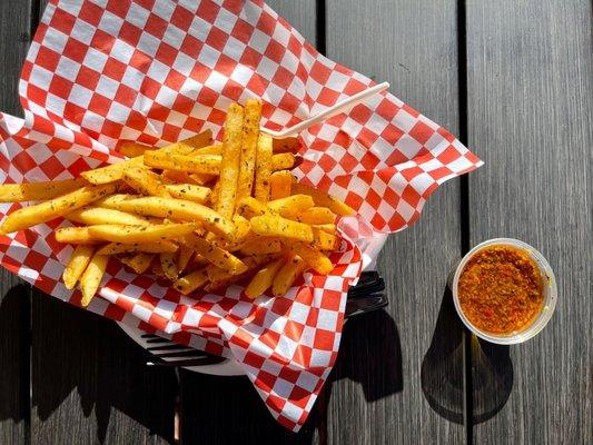 Chimmichurri fries.