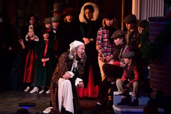 Scrooge at the Spring Lake Theatre Co, 2018