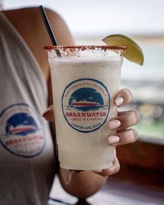 Frozen margarita (pic courtesy of Breakwater Grill)