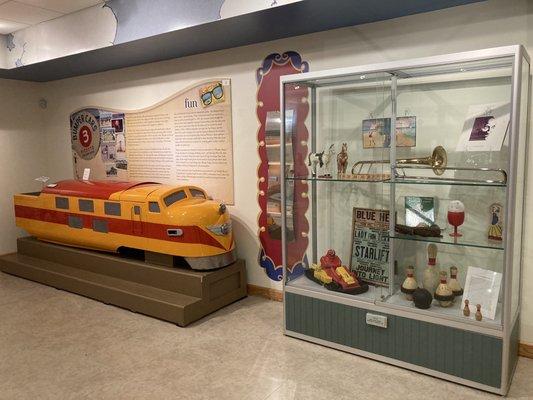 This exhibit tells about fun on the Boardwalk and in Rehoboth Beach