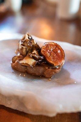 Toro, maitake, fig