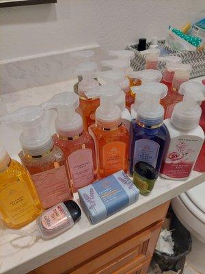 Stock up hand soap for the year