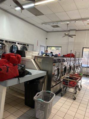 Happy to provide laundry facilities to CalFIRE.