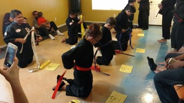 Belt test at our former location