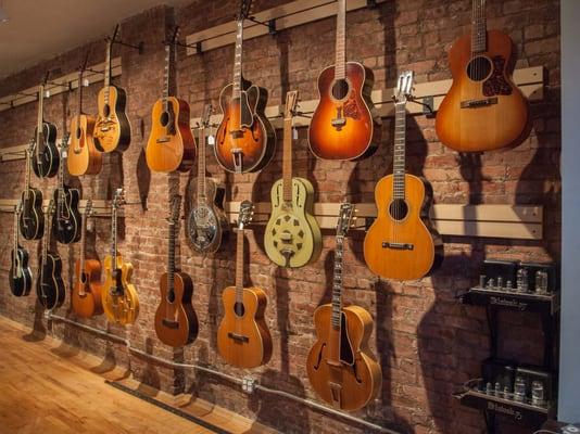 Fine vintage guitars