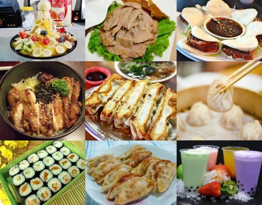 Typical foods on the Queens sightseeing and Asian food tour!