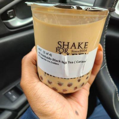 Hokkaido Black Milk Tea w/ Boba