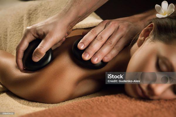 Hot stones may be an option to your massage.