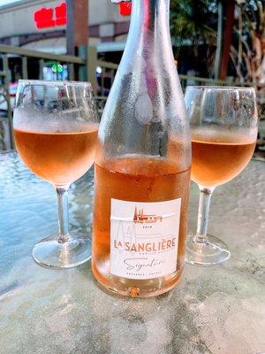 La SanglièreSignature Rosé 2019 (beautifully refreshing!)