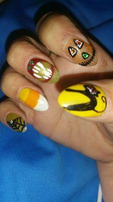 HAPPY Halloween NAILS!