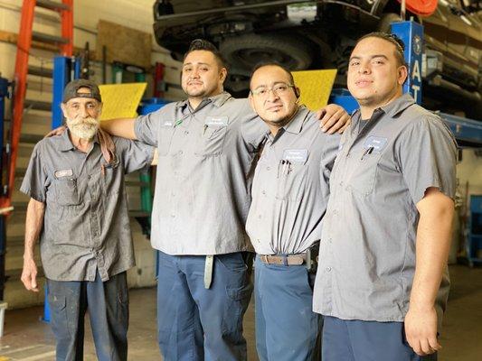 ASE-Certified Technicians