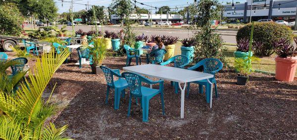 Outdoor Patio Tables on Walsingham