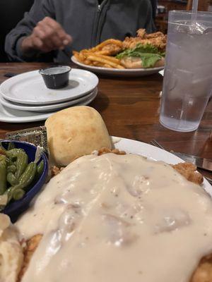 Tenderloin meal and sandwich of the same