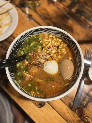 Spicy miso ramen