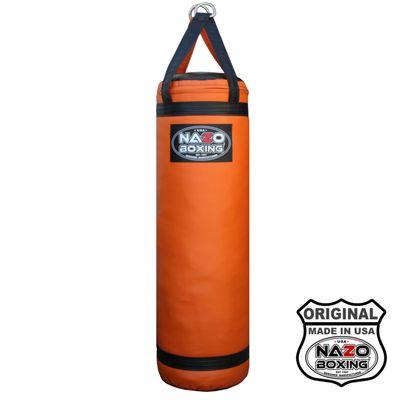 4 FT Black Orange Punching Bag Made In USA