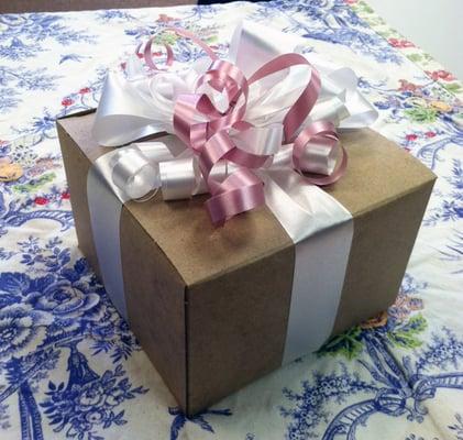 beautiful gift wrapping!