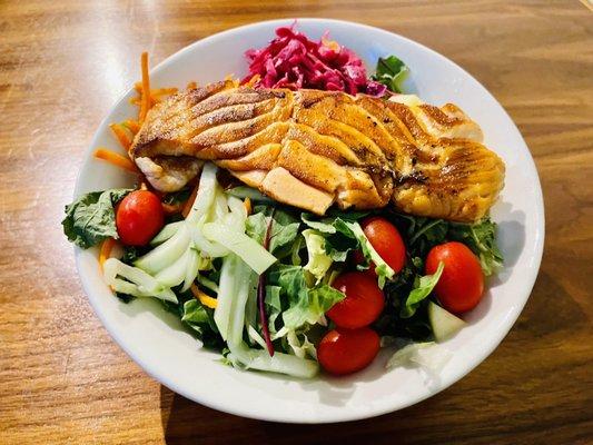 Salmon salad.