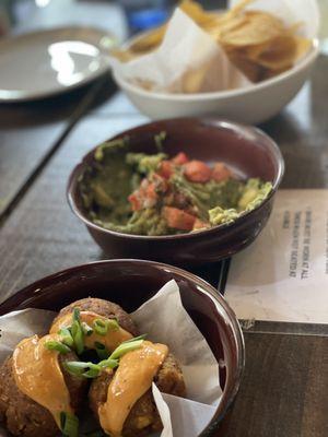 Croquettes- Guacamole