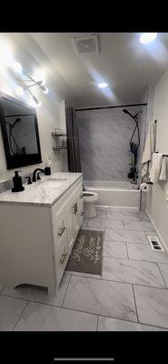 My beautiful bathroom remodel!