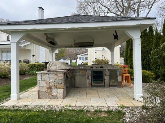 Gazebo Outdoor kitchen