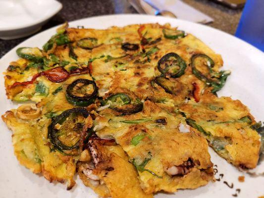 Seafood Pancake