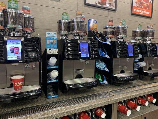 These AWSOME coffee machines grind fresh beans