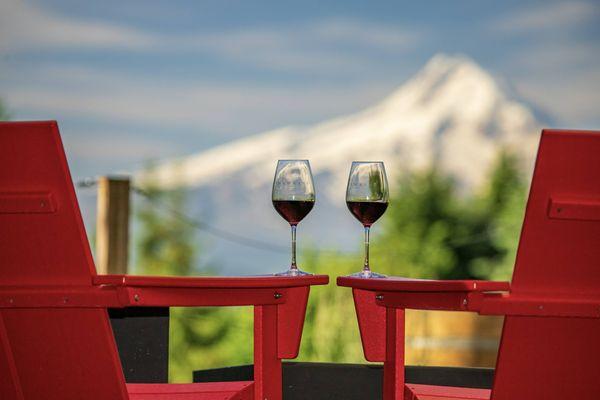 Wine with a view!