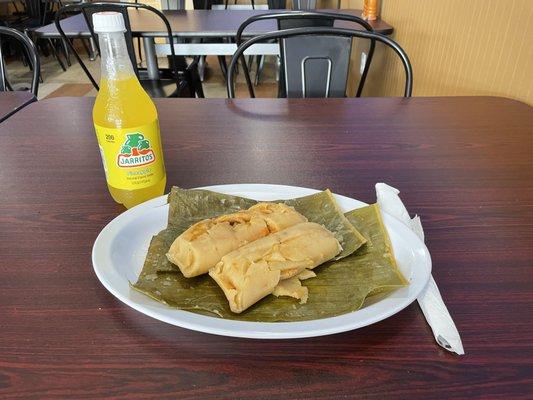 Tamales de Pollo