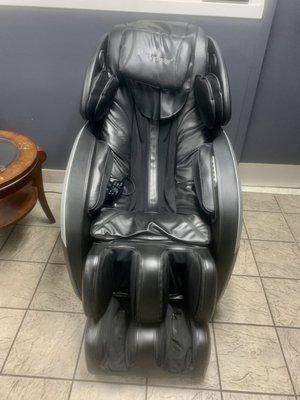 Massage chair while you wait for your car to get serviced.