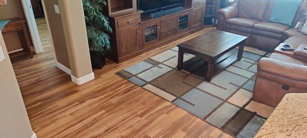 COREtec Red River Hickory - Installed at Arizona Tradtions