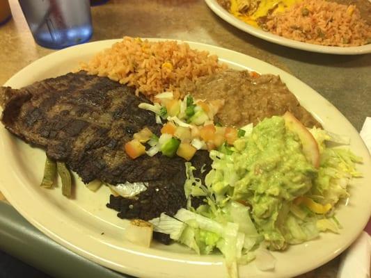 Carne Asada plate