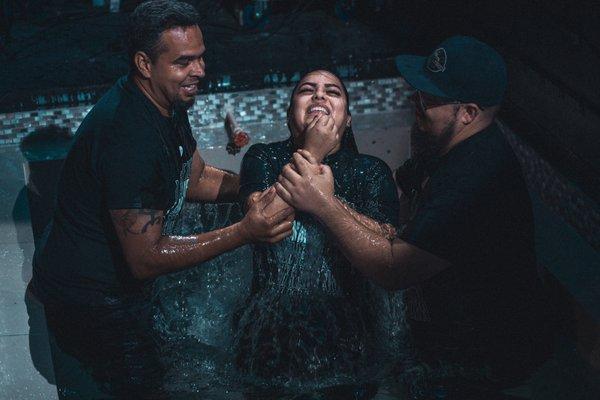 Baptism at Victory