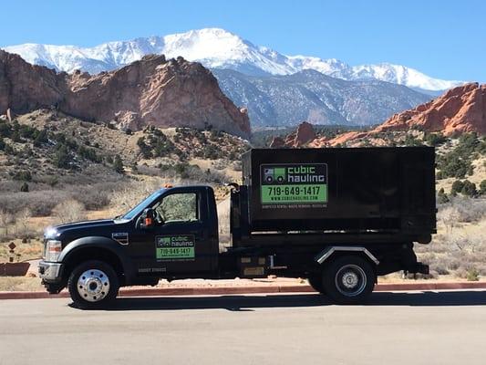 Dumpster rental Colorado Springs.