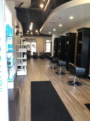 Inside of Rockstar Salon and Spa