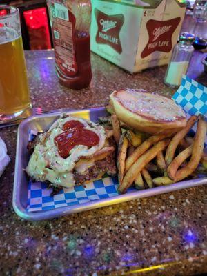 Great burger and fries