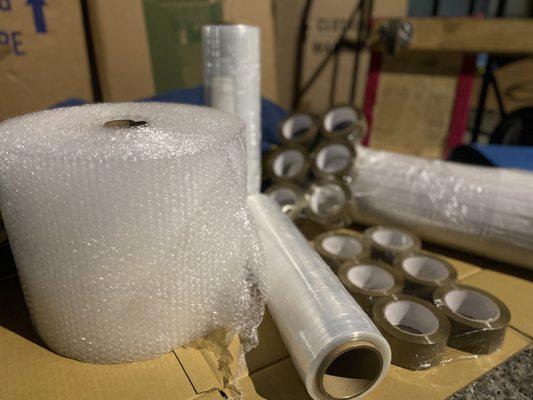 Only high quality and hypoallergenic packing supplies with Albo Moving.