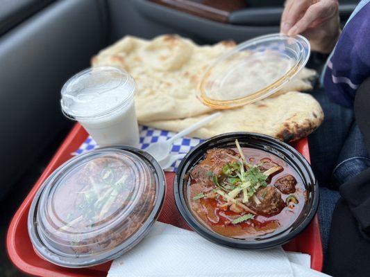 Nihari and Naan