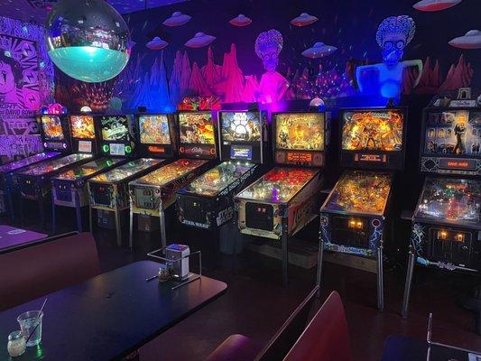 Pinball machines