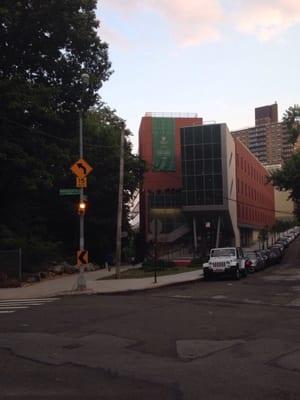 New student center with a fitness center