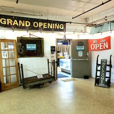 Industrial Treasures Store entrance