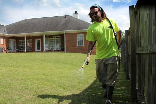 Lawn Spraying - Creative Visions