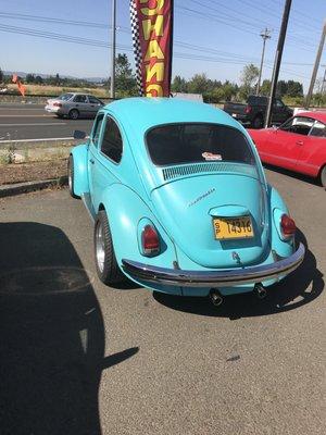 Lovely little classic beetle