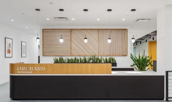 Featuring enterprise grade design and ergonomic furniture, Orchard Workspace by JLL is where business blooms.