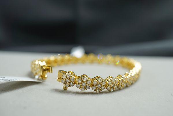 14k Diamond Bracelet