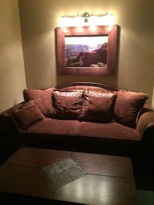 Couch in room