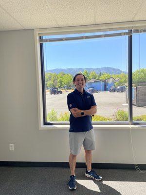 Beautiful view of Squak Mountain from the new clinic.